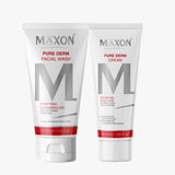 MAXON Pure Derm Cream 30ml + Free Pure Derm Facial Wash