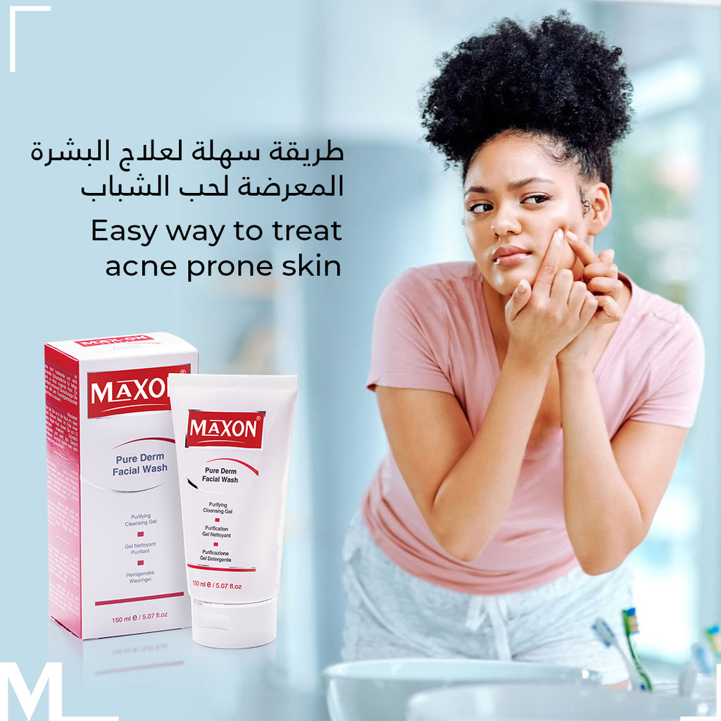 MAXON Pure Derm Facial Wash 150ml